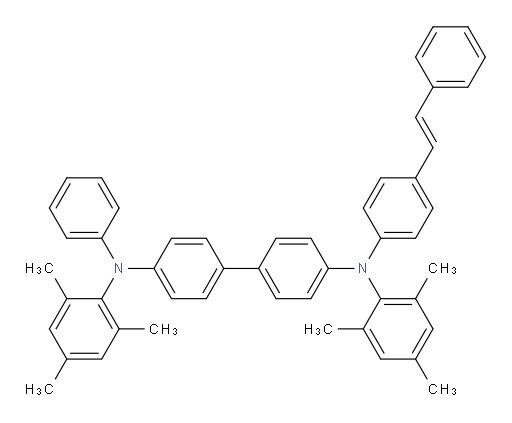 (E)-N4,N4'-dimesityl-N4-phenyl-N4'-(4-styrylphenyl)-[1,1'-biphenyl]-4,4'-diamine