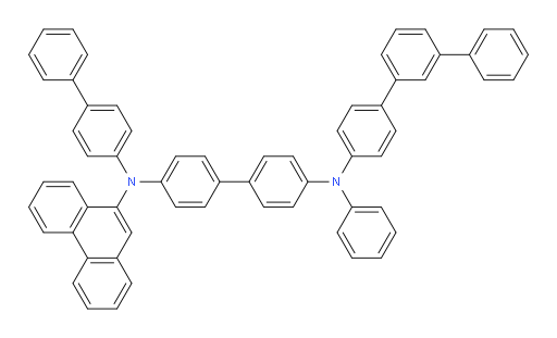 N4-([1,1'-biphenyl]-4-yl)-N4'-([1,1':3',1''-terphenyl]-4-yl)-N4-(phenanthren-9-yl)-N4'-phenyl-[1,1'-biphenyl]-4,4'-diamine