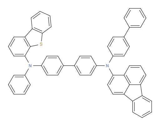 N4-([1,1'-biphenyl]-4-yl)-N4'-(dibenzo[b,d]thiophen-4-yl)-N4-(fluoranthen-3-yl)-N4'-phenyl-[1,1'-biphenyl]-4,4'-diamine