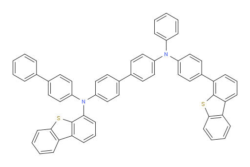 N4-([1,1'-biphenyl]-4-yl)-N4-(dibenzo[b,d]thiophen-4-yl)-N4'-(4-(dibenzo[b,d]thiophen-4-yl)phenyl)-N4'-phenyl-[1,1'-biphenyl]-4,4'-diamine