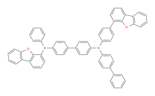 N4-([1,1'-biphenyl]-4-yl)-N4'-(dibenzo[b,d]furan-4-yl)-N4-(4-(dibenzo[b,d]furan-4-yl)phenyl)-N4'-phenyl-[1,1'-biphenyl]-4,4'-diamine