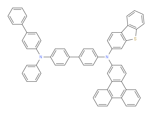 N4-([1,1'-biphenyl]-4-yl)-N4'-(dibenzo[b,d]thiophen-3-yl)-N4-phenyl-N4'-(triphenylen-2-yl)-[1,1'-biphenyl]-4,4'-diamine