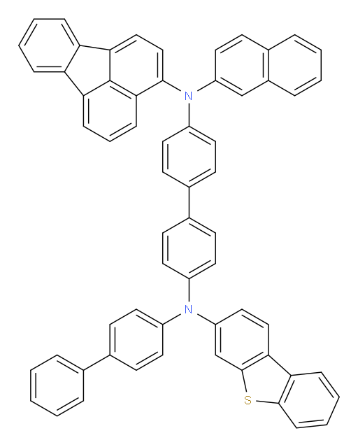N4-([1,1'-biphenyl]-4-yl)-N4-(dibenzo[b,d]thiophen-3-yl)-N4'-(fluoranthen-3-yl)-N4'-(naphthalen-2-yl)-[1,1'-biphenyl]-4,4'-diamine