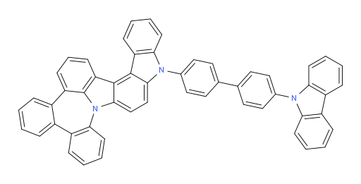 12-(4'-(9H-carbazol-9-yl)-[1,1'-biphenyl]-4-yl)-12H-dibenzo[4,5:6,7]azepino[3,2,1-jk]indolo[2,3-c]carbazole