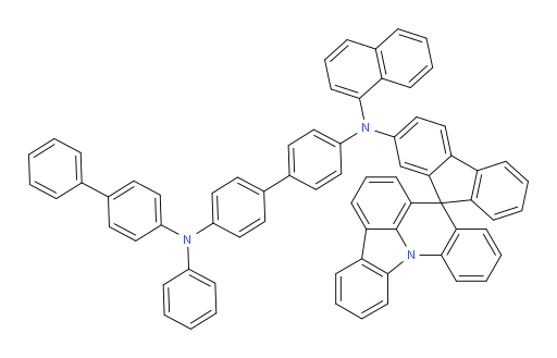 N4-([1,1'-biphenyl]-4-yl)-N4'-(naphthalen-1-yl)-N4-phenyl-N4'-(spiro[fluorene-9,8'-indolo[3,2,1-de]acridin]-2-yl)-[1,1'-biphenyl]-4,4'-diamine