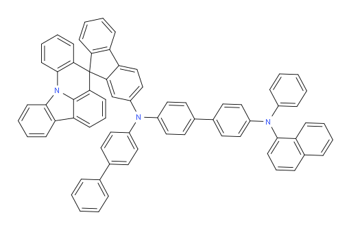 N4-([1,1'-biphenyl]-4-yl)-N4'-(naphthalen-1-yl)-N4'-phenyl-N4-(spiro[fluorene-9,8'-indolo[3,2,1-de]acridin]-2-yl)-[1,1'-biphenyl]-4,4'-diamine