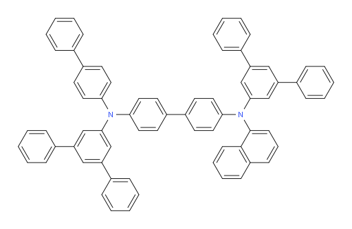 N4-([1,1'-biphenyl]-4-yl)-N4,N4'-di([1,1':3',1''-terphenyl]-5'-yl)-N4'-(naphthalen-1-yl)-[1,1'-biphenyl]-4,4'-diamine
