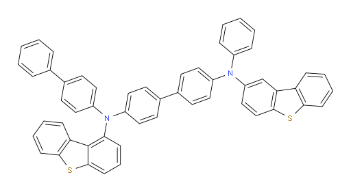 N4-([1,1'-biphenyl]-4-yl)-N4-(dibenzo[b,d]thiophen-1-yl)-N4'-(dibenzo[b,d]thiophen-2-yl)-N4'-phenyl-[1,1'-biphenyl]-4,4'-diamine