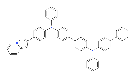 N4-([1,1'-biphenyl]-4-yl)-N4,N4'-diphenyl-N4'-(4-(pyrazolo[1,5-a]pyridin-2-yl)phenyl)-[1,1'-biphenyl]-4,4'-diamine