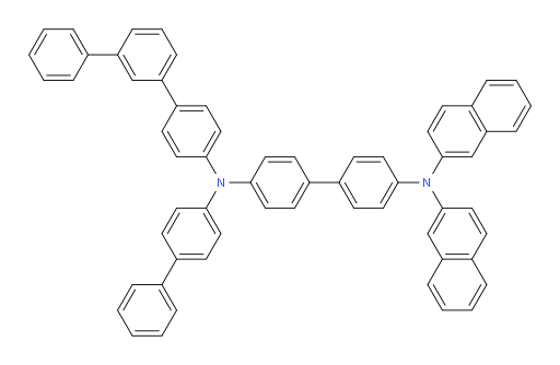 N4-([1,1'-biphenyl]-4-yl)-N4-([1,1':3',1''-terphenyl]-4-yl)-N4',N4'-di(naphthalen-2-yl)-[1,1'-biphenyl]-4,4'-diamine
