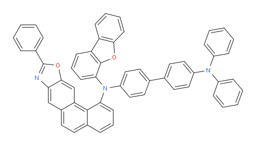 N4-(dibenzo[b,d]furan-4-yl)-N4',N4'-diphenyl-N4-(9-phenylphenanthro[2,3-d]oxazol-1-yl)-[1,1'-biphenyl]-4,4'-diamine