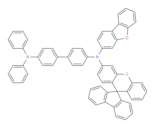 N4-(dibenzo[b,d]furan-3-yl)-N4',N4'-diphenyl-N4-(spiro[fluorene-9,9'-thioxanthen]-3'-yl)-[1,1'-biphenyl]-4,4'-diamine