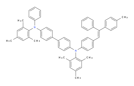 (Z)-N4,N4'-dimesityl-N4-phenyl-N4'-(4-(2-phenyl-2-(p-tolyl)vinyl)phenyl)-[1,1'-biphenyl]-4,4'-diamine