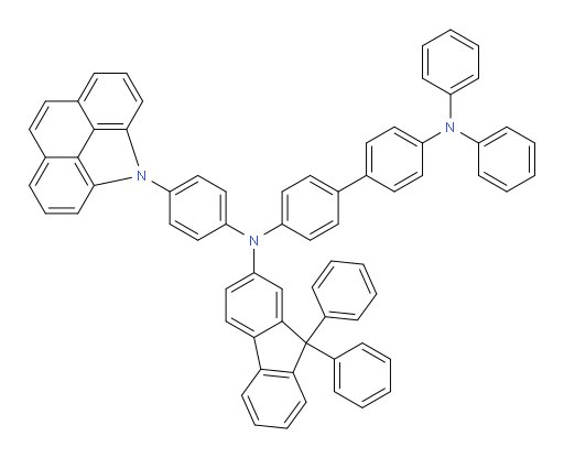 N4-(4-(4H-benzo[def]carbazol-4-yl)phenyl)-N4-(9,9-diphenyl-9H-fluoren-2-yl)-N4',N4'-diphenyl-[1,1'-biphenyl]-4,4'-diamine