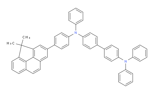 N4-(4-(4,4-dimethyl-4H-cyclopenta[def]phenanthren-2-yl)phenyl)-N4,N4',N4'-triphenyl-[1,1'-biphenyl]-4,4'-diamine
