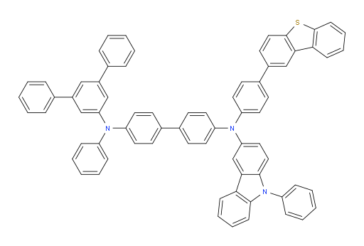 N4-([1,1':3',1''-terphenyl]-5'-yl)-N4'-(4-(dibenzo[b,d]thiophen-2-yl)phenyl)-N4-phenyl-N4'-(9-phenyl-9H-carbazol-3-yl)-[1,1'-biphenyl]-4,4'-diamine