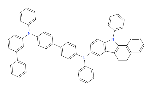 N4-([1,1'-biphenyl]-3-yl)-N4,N4'-diphenyl-N4'-(11-phenyl-11H-benzo[a]carbazol-8-yl)-[1,1'-biphenyl]-4,4'-diamine