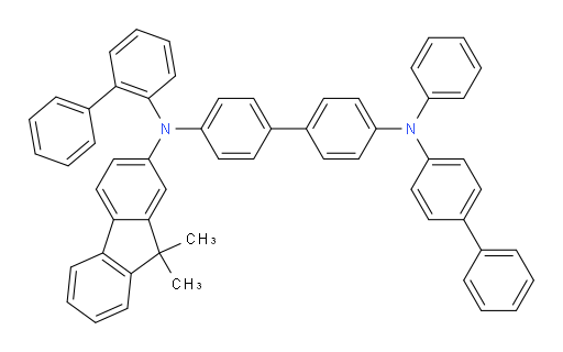 N4-([1,1'-biphenyl]-2-yl)-N4'-([1,1'-biphenyl]-4-yl)-N4-(9,9-dimethyl-9H-fluoren-2-yl)-N4'-phenyl-[1,1'-biphenyl]-4,4'-diamine