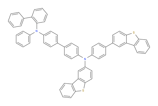 N4-([1,1'-biphenyl]-2-yl)-N4'-(dibenzo[b,d]thiophen-2-yl)-N4'-(4-(dibenzo[b,d]thiophen-2-yl)phenyl)-N4-phenyl-[1,1'-biphenyl]-4,4'-diamine