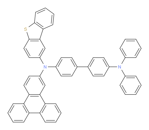 N4-(dibenzo[b,d]thiophen-2-yl)-N4',N4'-diphenyl-N4-(triphenylen-2-yl)-[1,1'-biphenyl]-4,4'-diamine
