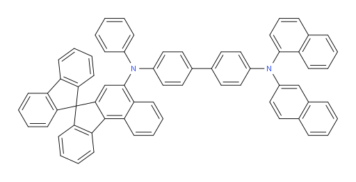 N4-(naphthalen-1-yl)-N4-(naphthalen-2-yl)-N4'-phenyl-N4'-(spiro[benzo[c]fluorene-7,9'-fluoren]-5-yl)-[1,1'-biphenyl]-4,4'-diamine