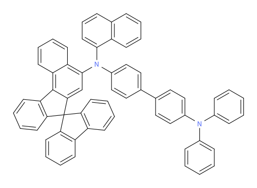 N4-(naphthalen-1-yl)-N4',N4'-diphenyl-N4-(spiro[benzo[c]fluorene-7,9'-fluoren]-5-yl)-[1,1'-biphenyl]-4,4'-diamine
