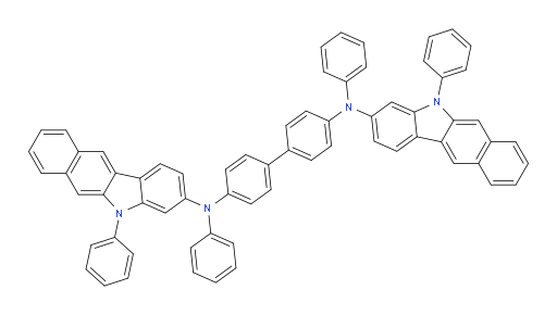 N4,N4'-diphenyl-N4,N4'-bis(5-phenyl-5H-benzo[b]carbazol-3-yl)-[1,1'-biphenyl]-4,4'-diamine