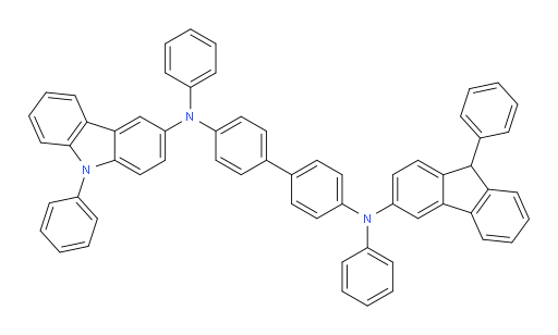 N4,N4'-diphenyl-N4-(9-phenyl-9H-carbazol-3-yl)-N4'-(9-phenyl-9H-fluoren-3-yl)-[1,1'-biphenyl]-4,4'-diamine