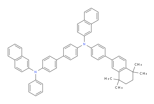 N4,N4'-di(naphthalen-2-yl)-N4-phenyl-N4'-(4-(5,5,8,8-tetramethyl-5,6,7,8-tetrahydronaphthalen-2-yl)phenyl)-[1,1'-biphenyl]-4,4'-diamine