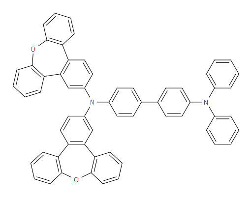 N4,N4-diphenyl-N4',N4'-bis(tribenzo[b,d,f]oxepin-2-yl)-[1,1'-biphenyl]-4,4'-diamine