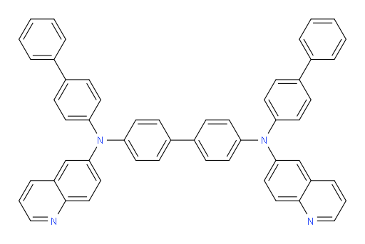 N4,N4'-di([1,1'-biphenyl]-4-yl)-N4,N4'-di(quinolin-6-yl)-[1,1'-biphenyl]-4,4'-diamine