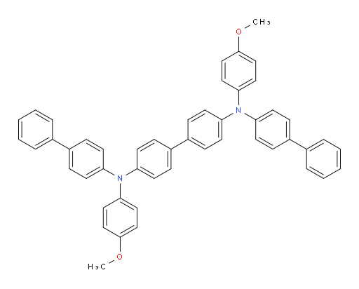 N4,N4'-di([1,1'-biphenyl]-4-yl)-N4,N4'-bis(4-methoxyphenyl)-[1,1'-biphenyl]-4,4'-diamine
