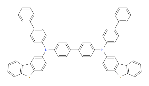 N4,N4'-di([1,1'-biphenyl]-4-yl)-N4,N4'-bis(dibenzo[b,d]thiophen-2-yl)-[1,1'-biphenyl]-4,4'-diamine