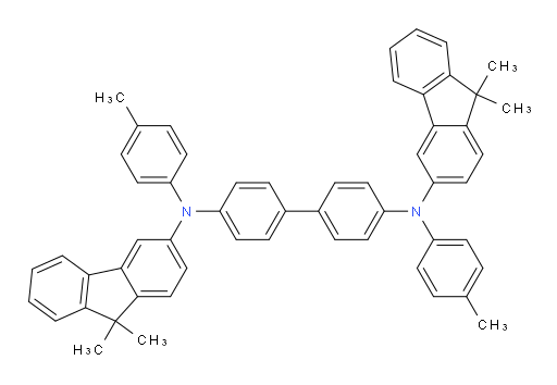 N4,N4'-bis(9,9-dimethyl-9H-fluoren-3-yl)-N4,N4'-di-p-tolyl-[1,1'-biphenyl]-4,4'-diamine