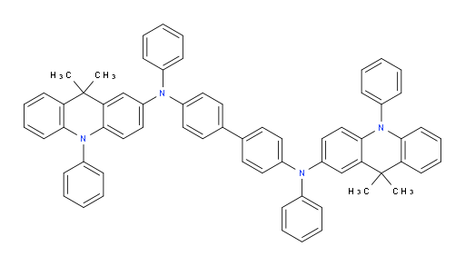 N4,N4'-bis(9,9-dimethyl-10-phenyl-9,10-dihydroacridin-2-yl)-N4,N4'-diphenyl-[1,1'-biphenyl]-4,4'-diamine