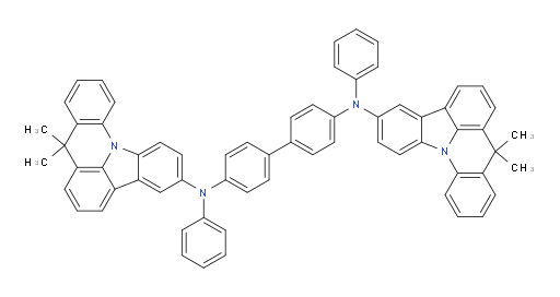 N4,N4'-bis(8,8-dimethyl-8H-indolo[3,2,1-de]acridin-3-yl)-N4,N4'-diphenyl-[1,1'-biphenyl]-4,4'-diamine