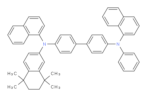 N4,N4'-di(naphthalen-1-yl)-N4-phenyl-N4'-(5,5,8,8-tetramethyl-5,6,7,8-tetrahydronaphthalen-2-yl)-[1,1'-biphenyl]-4,4'-diamine