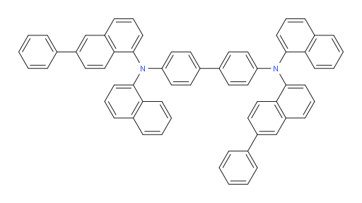 N4,N4'-di(naphthalen-1-yl)-N4,N4'-bis(6-phenylnaphthalen-1-yl)-[1,1'-biphenyl]-4,4'-diamine