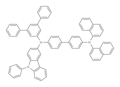N4-([1,1':3',1''-terphenyl]-5'-yl)-N4',N4'-di(naphthalen-1-yl)-N4-(9-phenyl-9H-carbazol-3-yl)-[1,1'-biphenyl]-4,4'-diamine