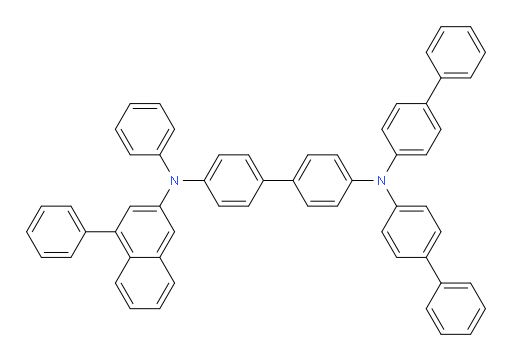 N4,N4-di([1,1'-biphenyl]-4-yl)-N4'-phenyl-N4'-(4-phenylnaphthalen-2-yl)-[1,1'-biphenyl]-4,4'-diamine