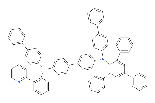 N4,N4'-di([1,1'-biphenyl]-4-yl)-N4-(5'-phenyl-[1,1':3',1''-terphenyl]-4'-yl)-N4'-(2-(pyridin-2-yl)phenyl)-[1,1'-biphenyl]-4,4'-diamine