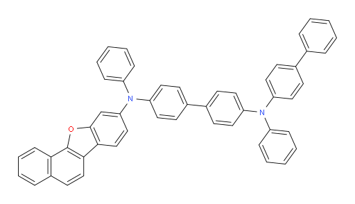 N4-([1,1'-biphenyl]-4-yl)-N4'-(naphtho[1,2-b]benzofuran-9-yl)-N4,N4'-diphenyl-[1,1'-biphenyl]-4,4'-diamine