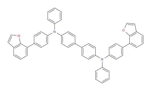 N4,N4'-bis(4-(benzofuran-7-yl)phenyl)-N4,N4'-diphenyl-[1,1'-biphenyl]-4,4'-diamine