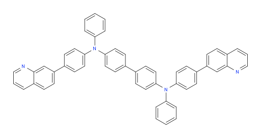 N4,N4'-diphenyl-N4,N4'-bis(4-(quinolin-7-yl)phenyl)-[1,1'-biphenyl]-4,4'-diamine