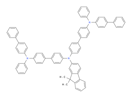 N4-([1,1'-biphenyl]-4-yl)-N4'-(4'-([1,1'-biphenyl]-4-yl(phenyl)amino)-[1,1'-biphenyl]-4-yl)-N4'-(9,9-dimethyl-9H-fluoren-2-yl)-N4-phenyl-[1,1'-biphenyl]-4,4'-diamine