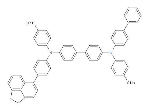 N4-([1,1'-biphenyl]-4-yl)-N4'-(4-(1,2-dihydroacenaphthylen-5-yl)phenyl)-N4,N4'-di-p-tolyl-[1,1'-biphenyl]-4,4'-diamine