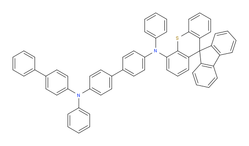 N4-([1,1'-biphenyl]-4-yl)-N4,N4'-diphenyl-N4'-(spiro[fluorene-9,9'-thioxanthen]-4'-yl)-[1,1'-biphenyl]-4,4'-diamine