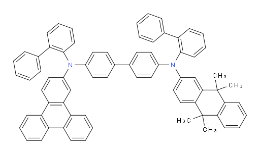 N4,N4'-di([1,1'-biphenyl]-2-yl)-N4-(9,9,10,10-tetramethyl-9,10-dihydroanthracen-2-yl)-N4'-(triphenylen-2-yl)-[1,1'-biphenyl]-4,4'-diamine
