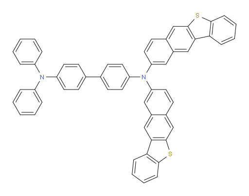 N4,N4-bis(benzo[b]naphtho[2,3-d]thiophen-9-yl)-N4',N4'-diphenyl-[1,1'-biphenyl]-4,4'-diamine