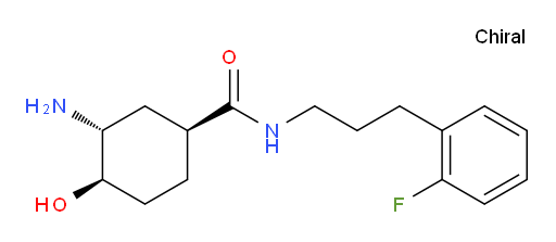 (1S,3R,4R)-3-amino-N-(3-(2-fluorophenyl)propyl)-4-hydroxycyclohexanecarboxamide